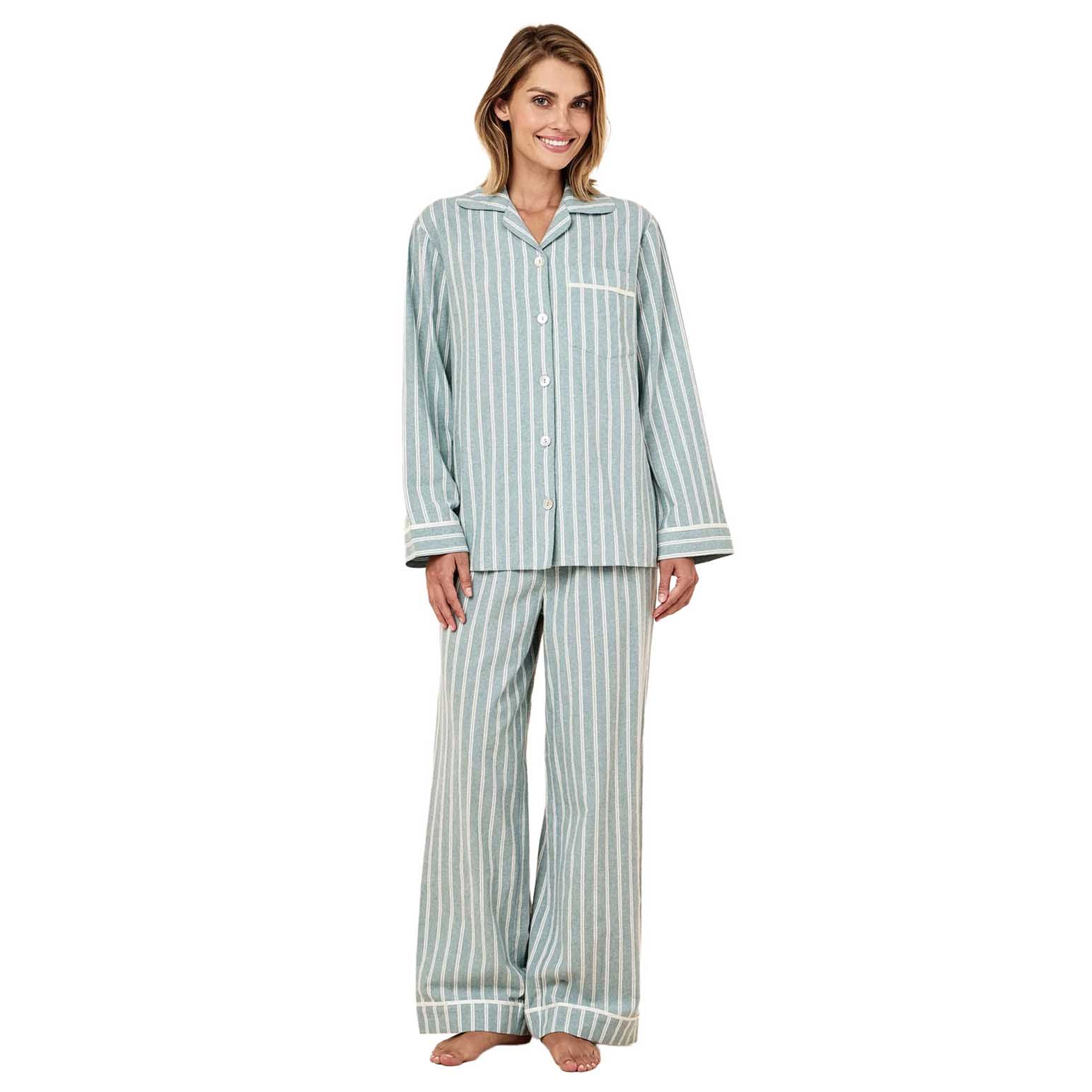 Papinelle Organic Brushed Cosy Full Length PJ Set